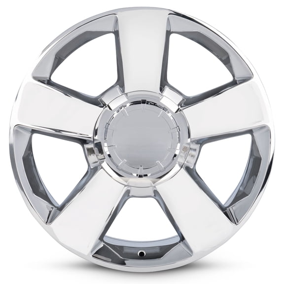 For 1999-2020 GMC Chevrolet Sierra Silverado Suburban Tahoe 1500 20 Inch Chrome Silver Rim - OE Direct Replacement - Road Ready Car Wheel