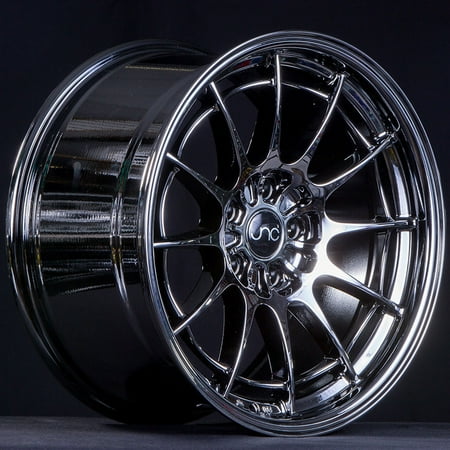 For 19x11 inch (1 Single Wheel Only) JNC Wheels - 19" JNC033 Black Chrome Rim - 5x114.3 JNC Wheels-31917321612
