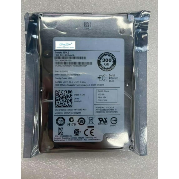 For 2.5 0H8DVC 300G 15K 0NWH7V 04GN49 R730 R830 ST9300653SS