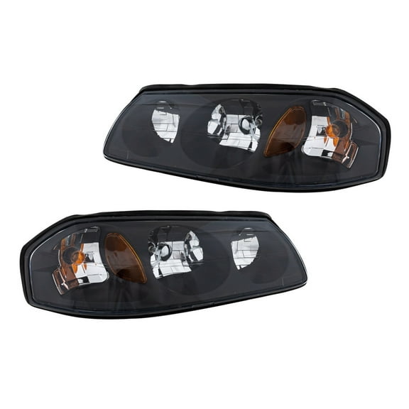 For 2000 01 02 03 2004 Chevy Impala Pair Headlights Driver and Passenger Side to 2/5/04 GM2502201 GM2503201 | 10303647