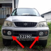 For 2000 2001 2002 2003 2004 2005 Toyota Cami Xenon Fog Lamps Driving Lights Foglamps Foglights Kit