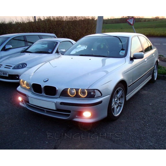 For 2000 2001 2002 2003 BMW 5 Series E39 M-Sport Xenon Fog Lamps Driving Lights Foglamps Foglights Kit