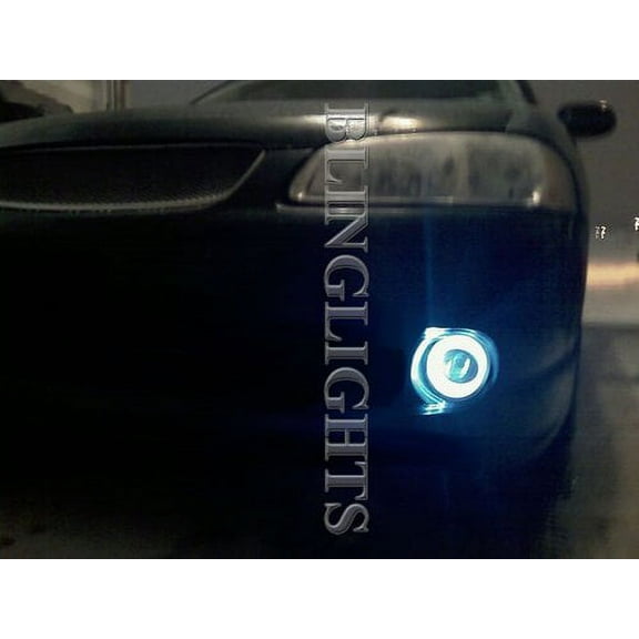 For 2000 2001 2002 2003 Nissan Sentra Halo Fog Lamps Angel Eye Driving Lights Foglamps Foglights Kit