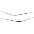 thumbnail image 1 of For 2000-2002 E320 Bumper Trim Front Chrome SET PAIR, 1 of 5