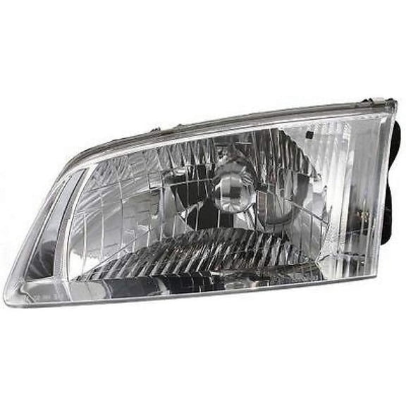 For 2000-2002 Mazda 626 Headlight Driver Side MA2502116 Includes Headlamp Bracket For GG2A-51-040B