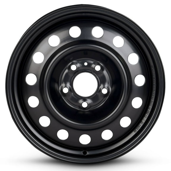 For 2000-2003 Nissan Maxima 16 Inch Painted Black Rim - OE Direct Replacement - Road Ready Car Wheel