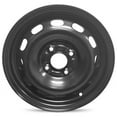 thumbnail image 1 of For 2000-2004 Ford Focus 14 Inch Painted Black Rim - OE Direct Replacement - Road Ready Car Wheel, 1 of 7