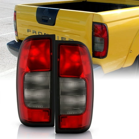 For 2000-2004 Frontier SC XE SE Truck Tail Lights Rear Brake Lamps Left+Right