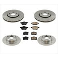 thumbnail image 1 of For 2000-2004 Jetta 1.8T With 288MM Front Rear Rotors & Ceramic Brake Pads, 1 of 6