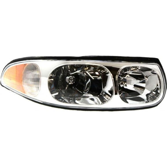 For 2000-2005 Buick Lesabre Headlight Passenger Side GM2503210 w/cornering/marker lamp; Limited; w/fluted high beam surface-replaces 25769598