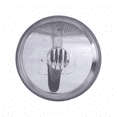 thumbnail image 1 of For 2000-2006 Chevy Suburban Fog Light Driver OR Passenger Side | Single Piece | GM2592143 w/ Off-Road package For 16530218, 1 of 4