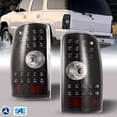 thumbnail image 1 of For 2000-2006 Chevy Suburban Tahoe GMC Yukon LED Tail Lights Black Rear Lamps, 1 of 11