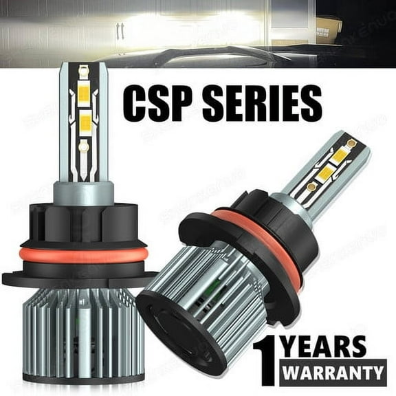 For 2000-2006 Ford Econoline 9007 LED Headlight Hi/Lo Bulbs 6000k