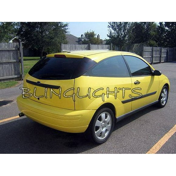 For 2000-2007 Ford Focus Hatch Tinted Smoked Tail Lamps Lights Overlays Film Protection