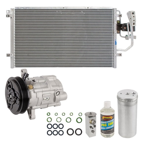 For 2000 Saturn LS LW LS2 LW2 2.2L A/C Kit w/ AC Compressor Condenser Drier - BuyAutoParts