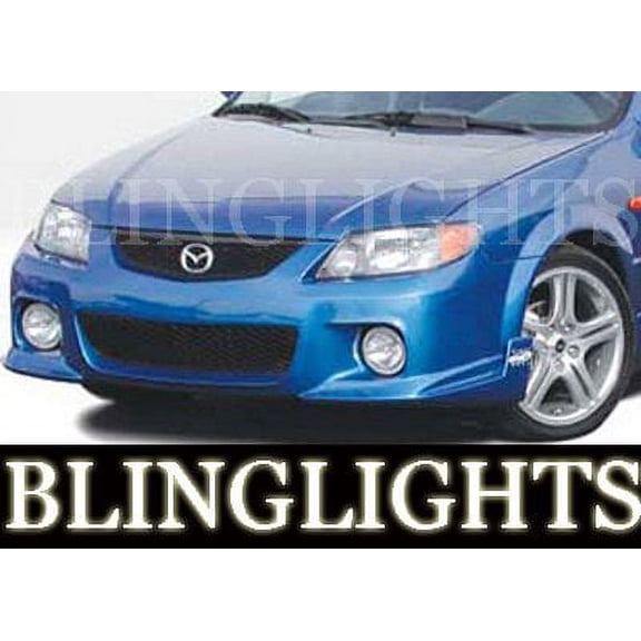 For 2001-2003 MAZDA PROTG WINGS WEST BODY KIT FOG LIGHTS LAMP 2002