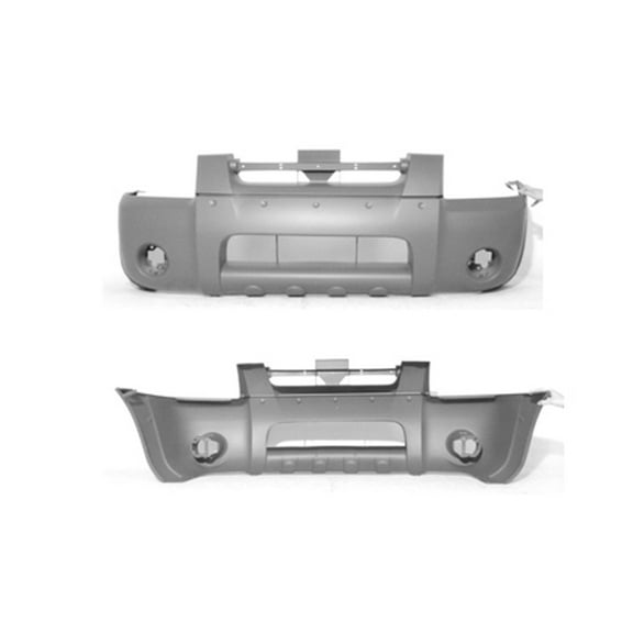 For 2001-2004 Nissan Frontier Front Bumper Cover Dark Gray NI1000185