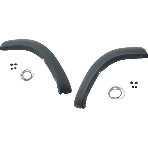 For 2001-2005 RAV4 Fender Trim Rear Plastic SET PAIR