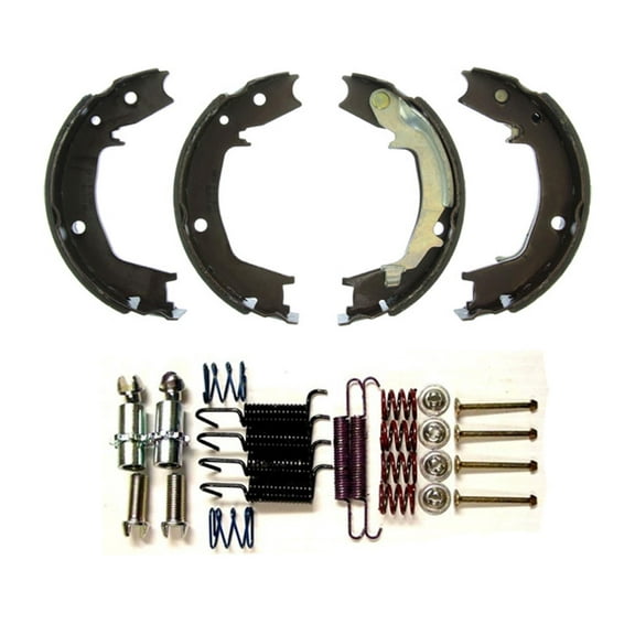 For 2001-2006 Hyundai Santa Fe Rear Parking Brake Shoes + Mounting Hardware