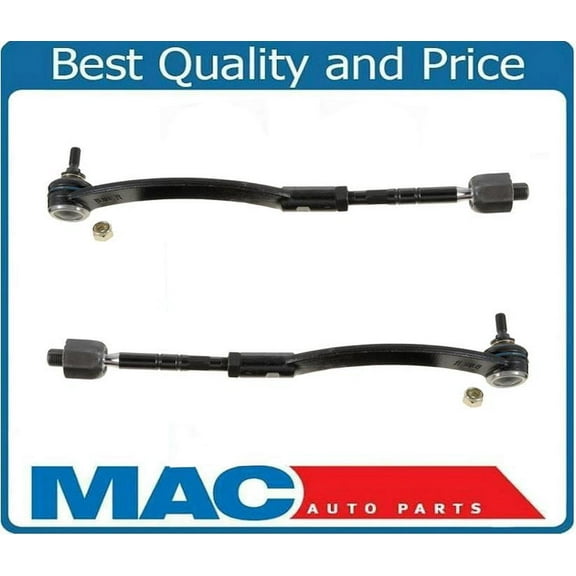 For 2001-2006 Mini Cooper (2) Inner + Outer Tie Rods Assembly