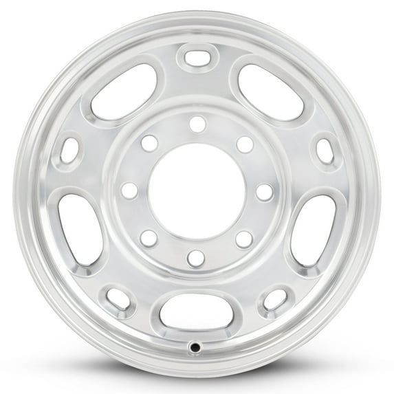 For 1999-2010 Chevrolet Silverado 2500 16 Inch Polished Silver Rim - OE Direct Replacement - Road Ready Car Wheel