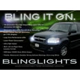 thumbnail image 1 of For 2001-2007 Toyota Sequoia LED DRL Head Light Strips Day Time Running Lamps Set, 1 of 6