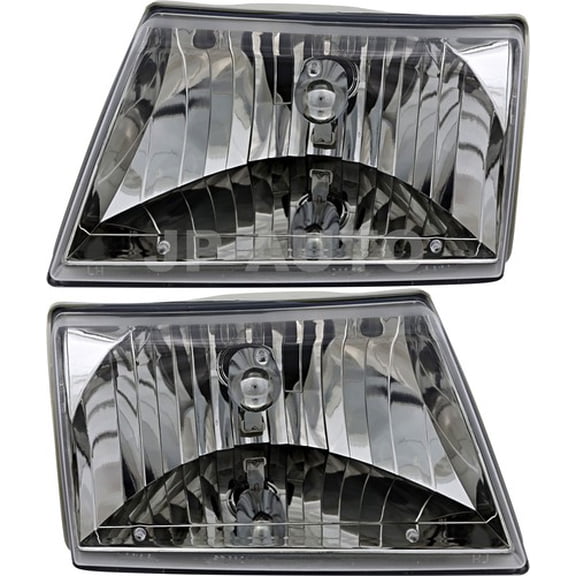 For 2001-2010 Mazda B2300 B2500 B3000 B4000 Headlight Halogen Set Pair