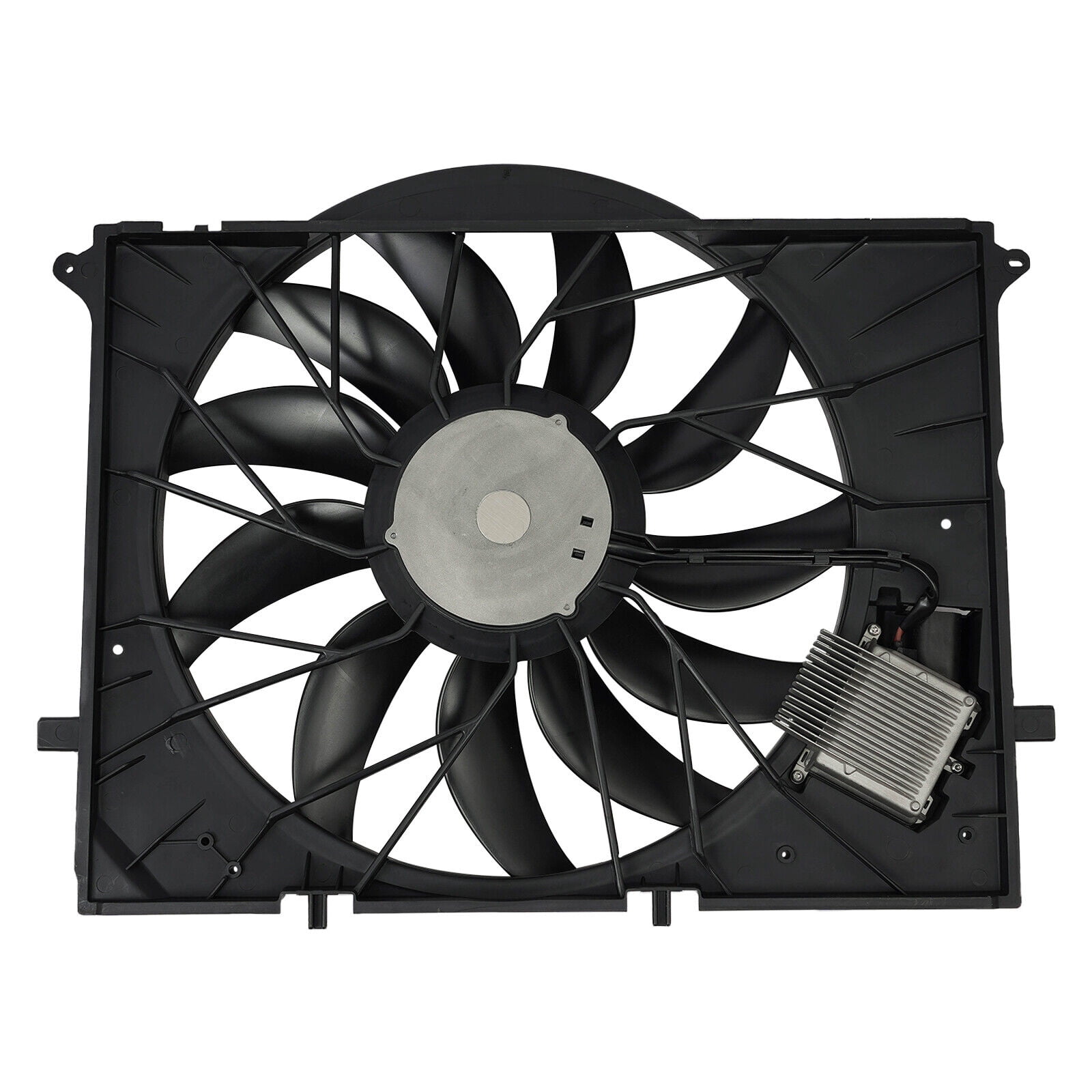For 2001-2012 Mercedes Benz Engine Radiator Condenser Cooling Fan ...