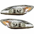 thumbnail image 1 of For 2002 2003 2004 Toyota Camry Headlight Assembly Driver and Passenger Side Pair CAPA TO2502138C, 1 of 4