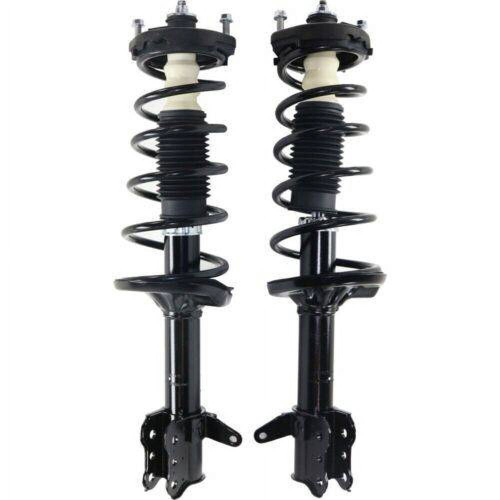 SCITOO - 2Pcs Front Complete Struts Spring Assembly + 2Pcs Rear Shock Absorbers Fits 2001 2003 Mazda Protege 02 03 Mazda Protege5 Full Set Front Rear Com