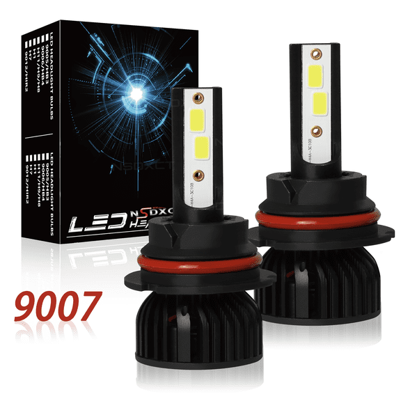 For 2002-2005 Dodge RAM 1500 PICKUP LED Headlight High Low beam bulbs 6000K 2pcs