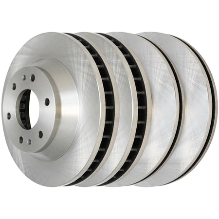 For 2002-2005 GMC Envoy Trailblazer 2004 2005 Rainier Front Rear Brake Rotors