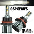 thumbnail image 1 of For 2002-2007 Mitsubishi Lancer 9007 LED Headlight Hi/Lo Bulbs 6000k, 1 of 11