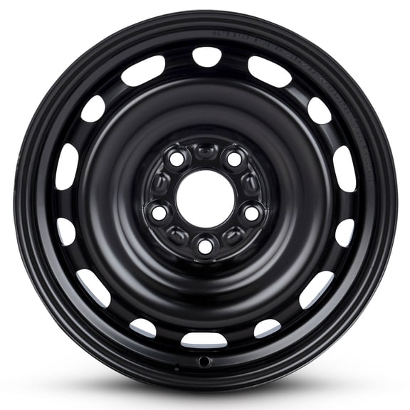 For 2002-2013 Mazda 6 16 Inch Painted Black Rim - OE Direct Replacement - Road Ready Car Wheel