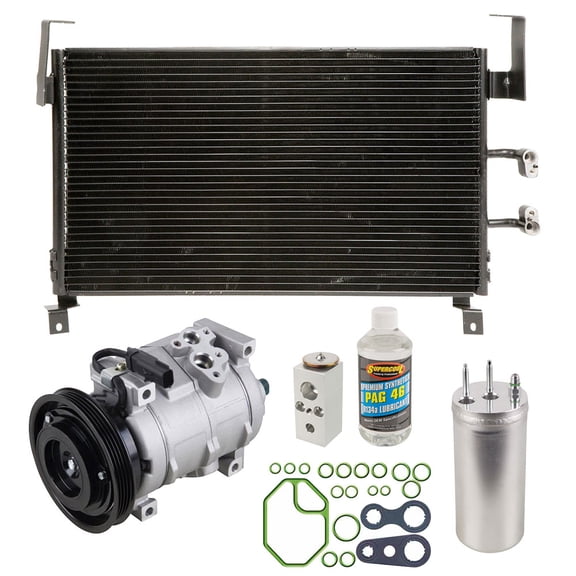 For 2002 Dodge Neon A/C Kit w/ AC Compressor Condenser & Drier - BuyAutoParts
