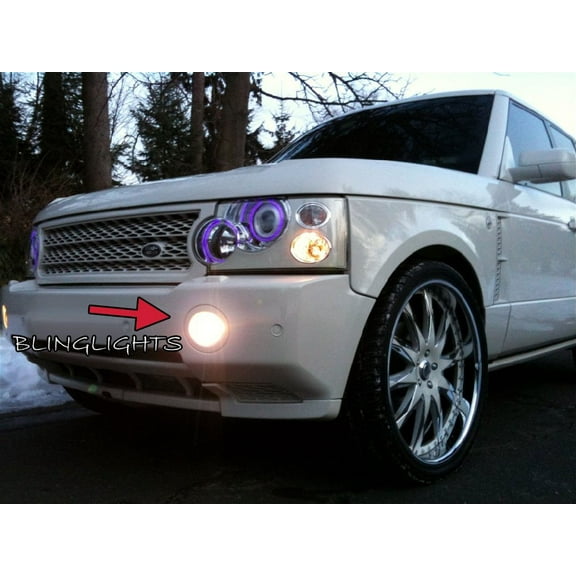 For 2003 2004 2005 2006 2007 2008 2009 Range Rover L322 Halo Fog Lamps Angel Eye Lights