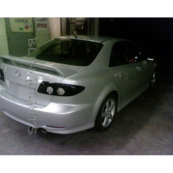 For 2003 2004 2005 2006 2007 2008 Mazda6 Tinted Smoked Protection Overlays for Taillamps Taillights
