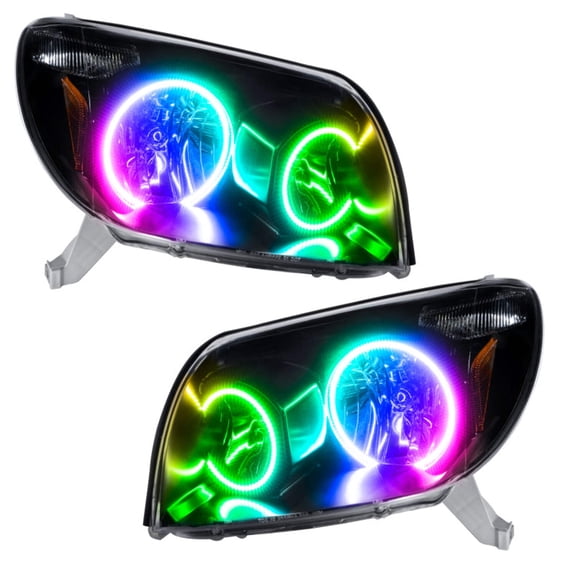 For 2003-2005 Toyota 4-Runner SMD Headlights - Black Oracle