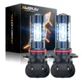 thumbnail image 1 of For 2003-2006 GMC Sierra 1500 2500HD 3500 LED Fog Driving Light Bulbs 9145 H10, 1 of 8