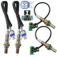 thumbnail image 1 of For 2003-2006 Hummer H2 for Cadillac Escalade 6.0L 4pcs Oxygen O2 Sensor Upper+Lower, 1 of 3