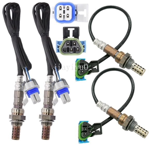 For 2003-2006 Hummer H2 for Cadillac Escalade 6.0L 4pcs Oxygen O2 Sensor Upper+Lower