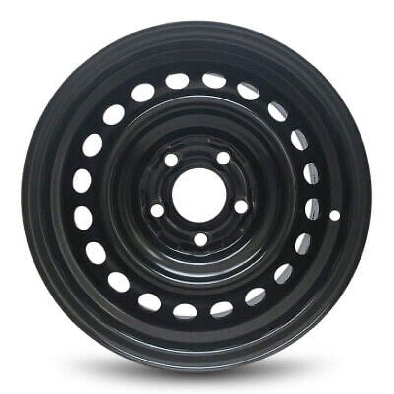 Wheel Rim for 2003-2007 Honda Accord 15 in Black Steel Rim Direct Fit ...
