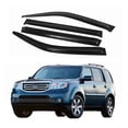 thumbnail image 1 of For 2003-2008 Honda Pilot Window Visor Vent Sun Wind Deflector Rain Guards 4pcs, 1 of 12