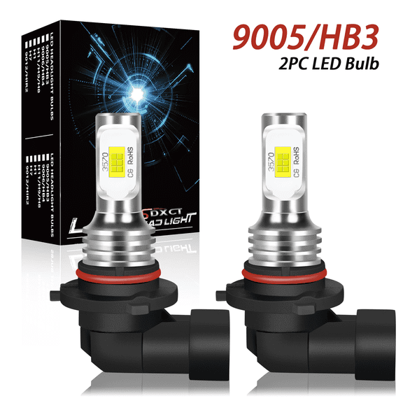 For 2003-2008 Toyota Matrix LED Headlights Bulb High/Low Beam 9005 HB3 2pcs