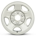 thumbnail image 1 of For 2003-2012 Chevrolet Express 1500 16 Inch Painted Silver Rim - OE Direct Replacement - Road Ready Car Wheel, 1 of 11