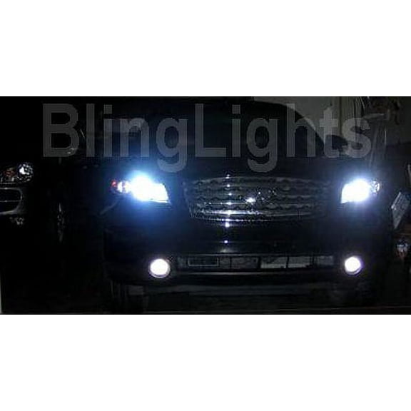 For 2003-2013 Infiniti FX FX35 FX37 FX45 FX50 Xenon HID Replacement Light Bulbs for Headlamps Headlights
