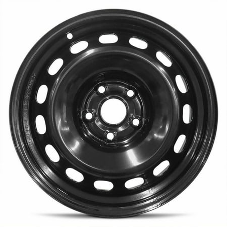 For 2003-2021 Audi A3 16 Inch Painted Black Rim - OE Direct Replacement - Road Ready Car Wheel