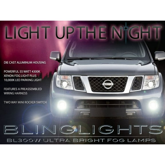 For 2004 2005 2006 2007 2008 2009 Nissan Patrol Safari Y61 Xenon Fog Lamps Lights Foglamps kit