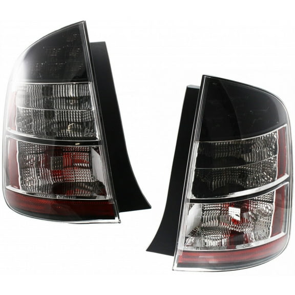 For 2004 2005 Toyota Prius Pair Rear Tail Lights Driver and Passenger Side TO2818135 TO2819135 | 81551-47071 81561-47071