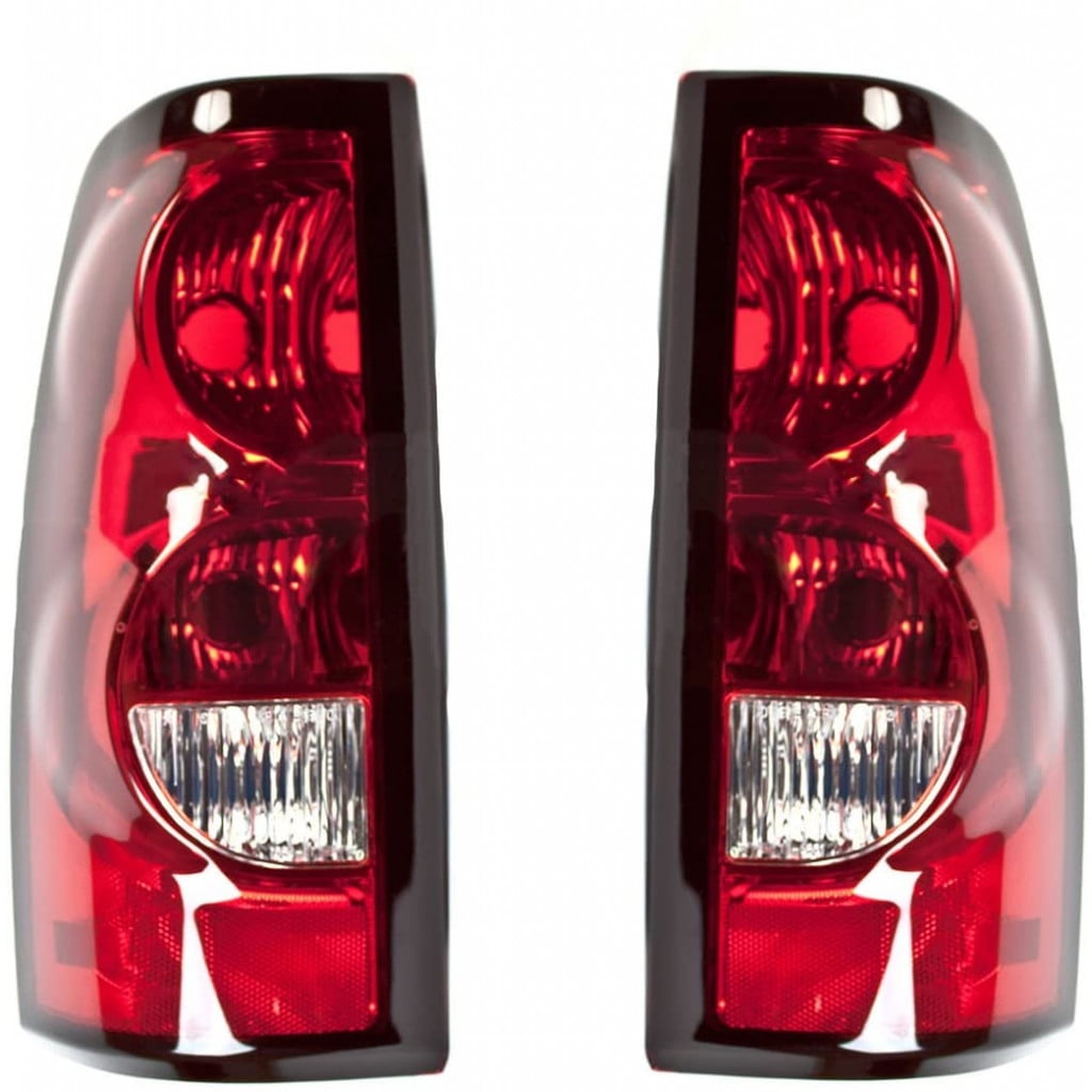 For 2004-2006 Chevy Silverado 1500 Tail Light Driver and Passenger Side ...